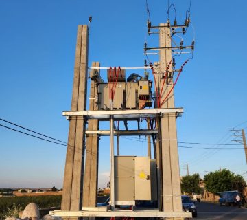 بهره برداری از اتوبوستر 12MVA استان آذربایجان شرقی